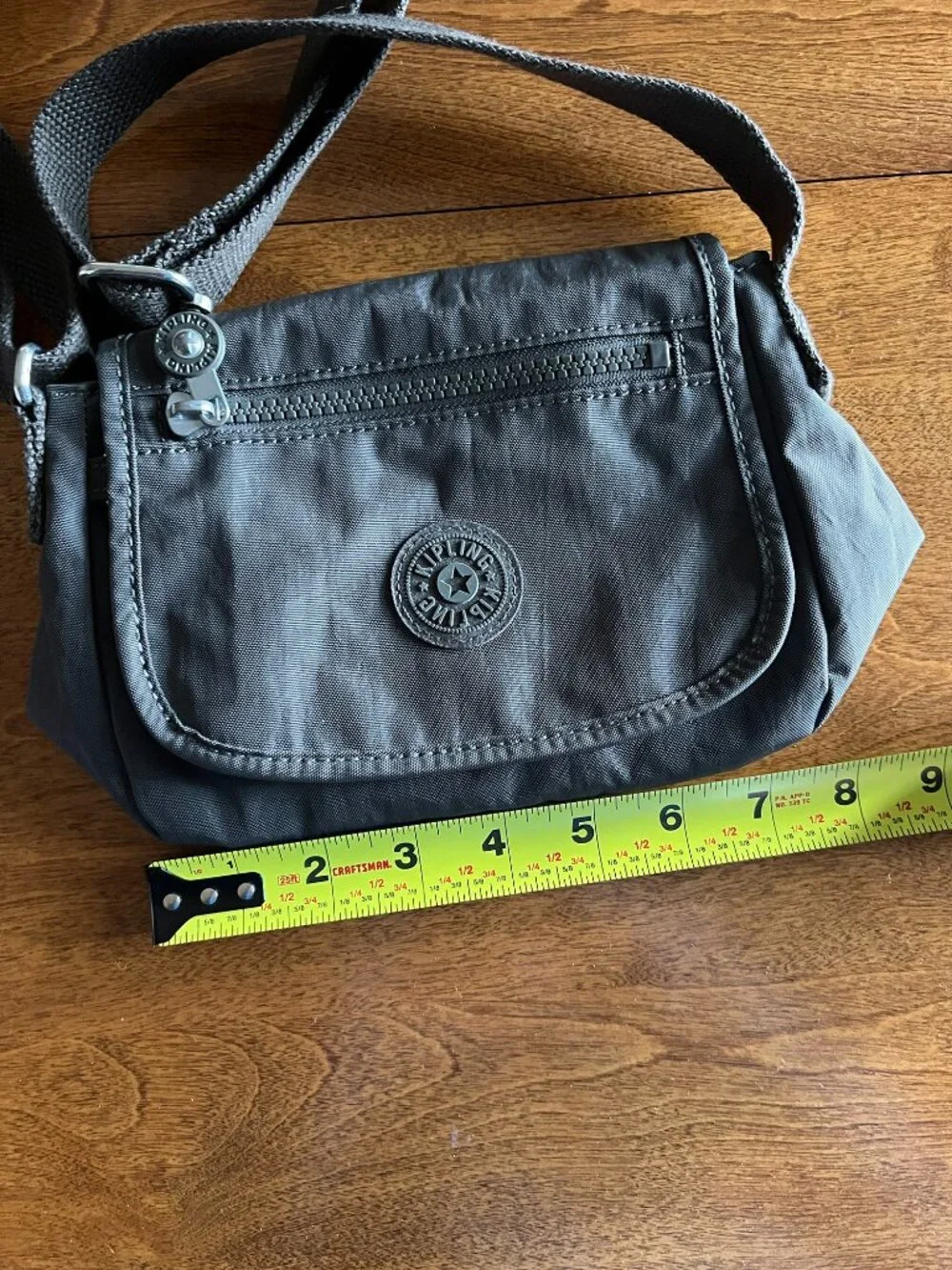 Kipling dark gray Sabian crossbody bag - Picture 15 of 16
